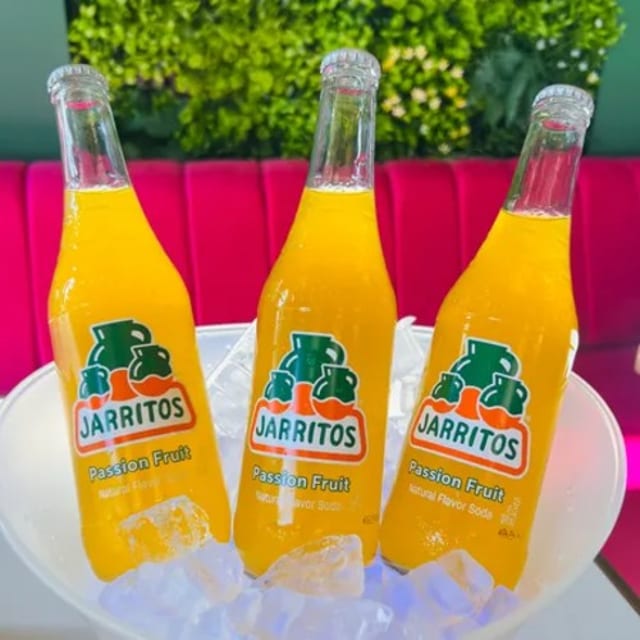 Jarritos Passion Fruit.