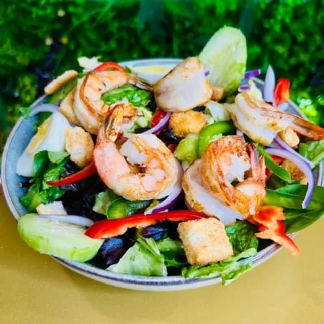 Magic Shrimp Salad.