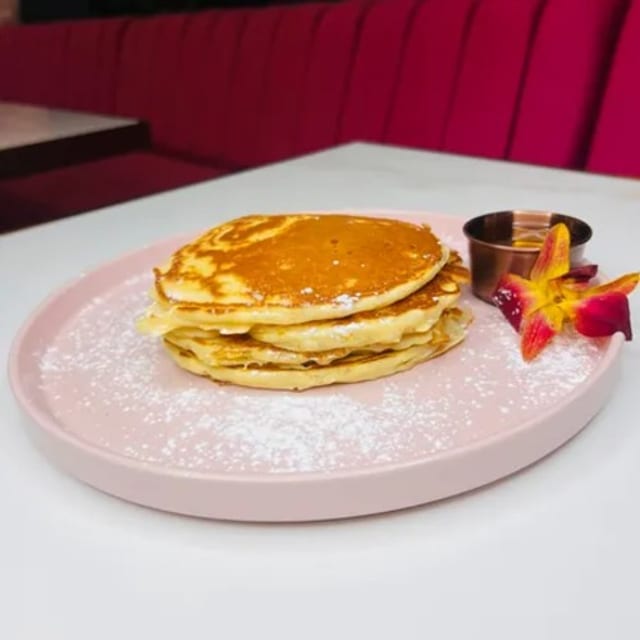 Plain Buttermilk Pancakes.