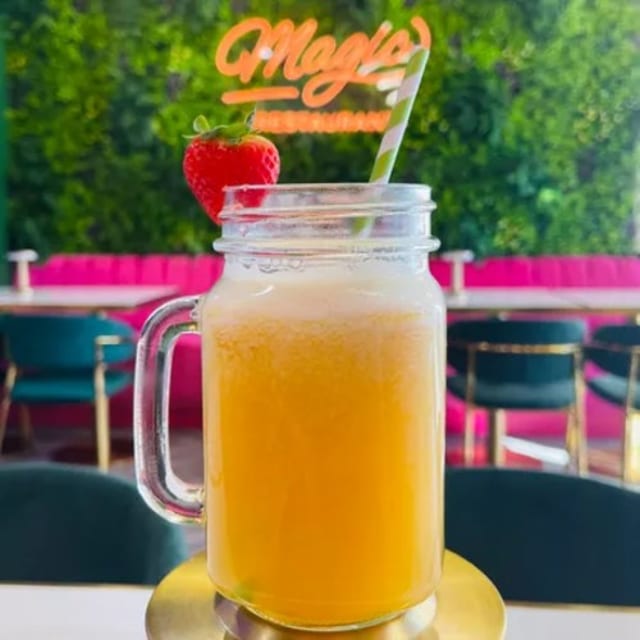 Passion Fruit Shake.